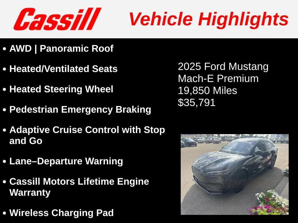 2025 Ford Mustang-Mach-e Premium photo 3