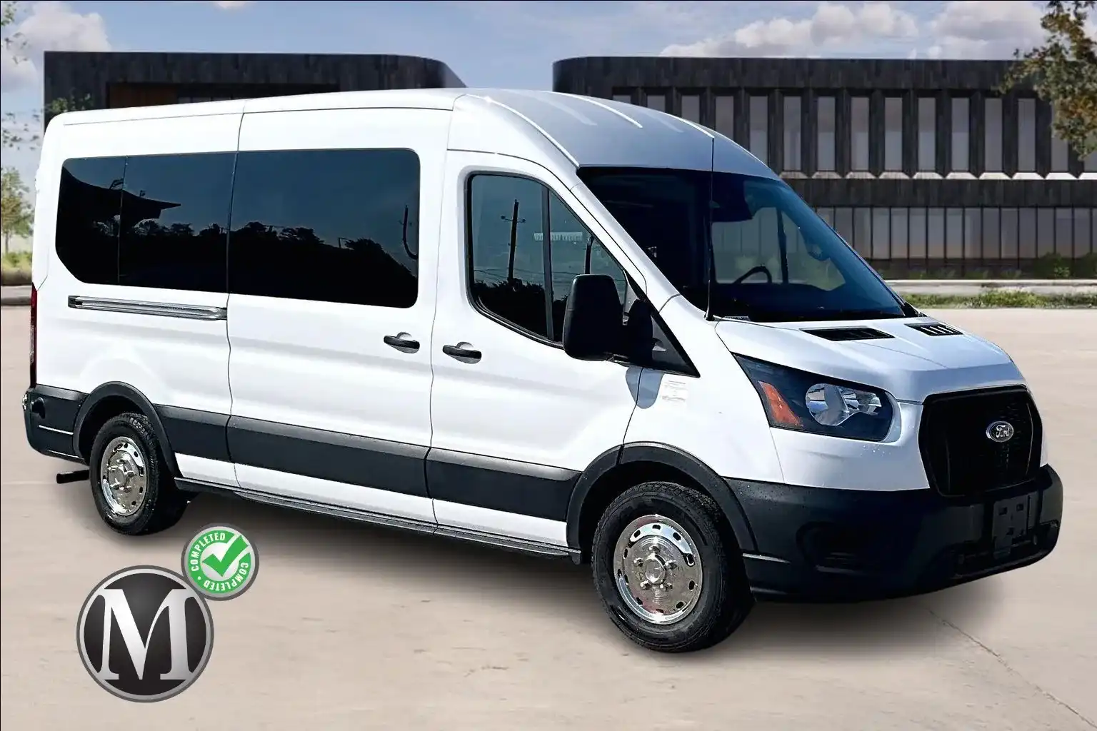 2023 Ford Transit XLT 350 Med Roof Sliding Pass. 148's photo
