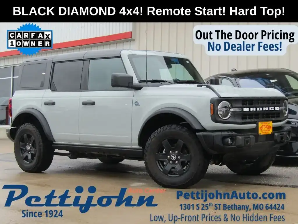 2024 Ford Bronco Black Diamond Mid (322A) 4x4's photo