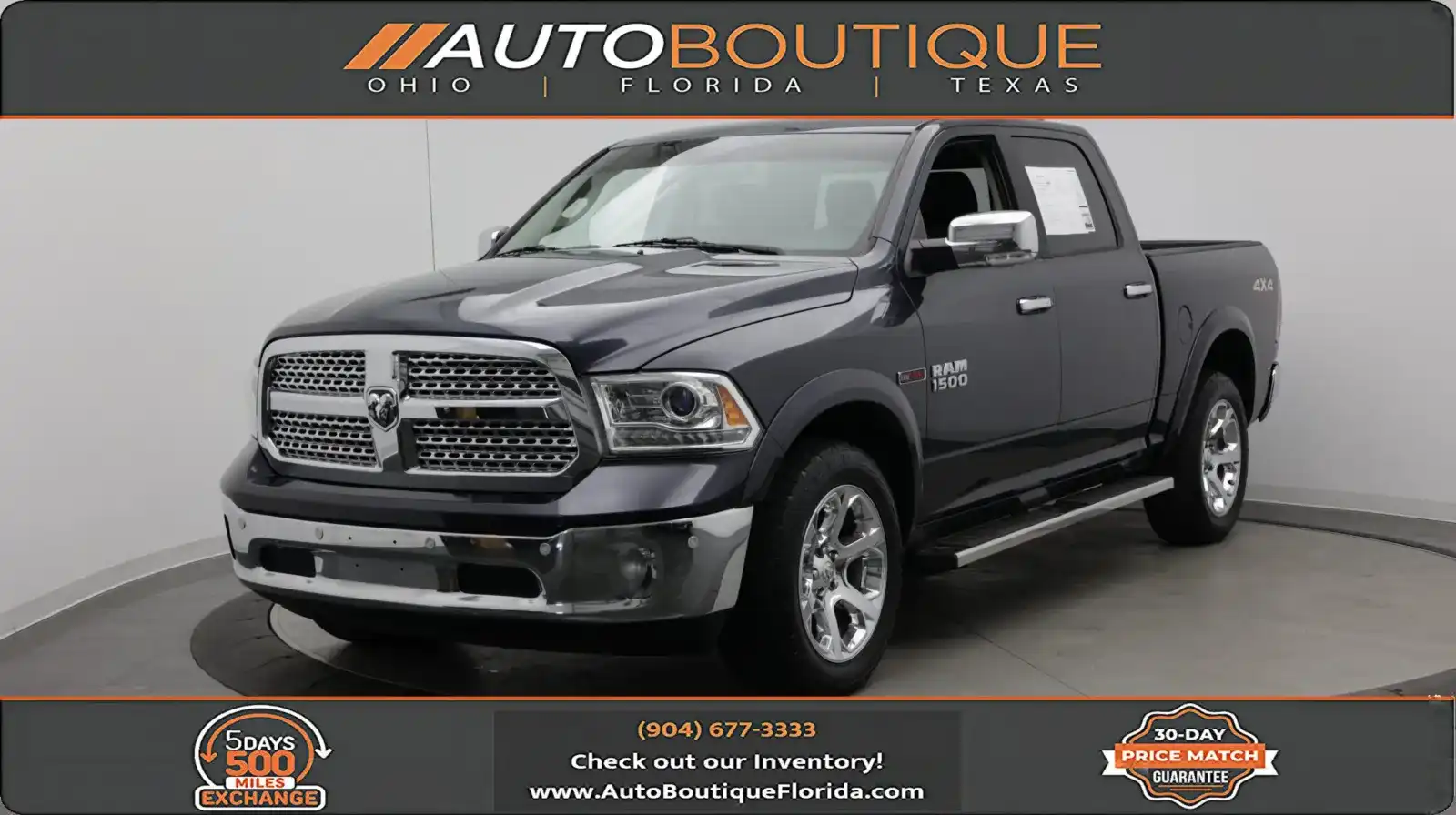 2017 RAM 1500 Laramie 4x4 Crew Cab 5'7's photo
