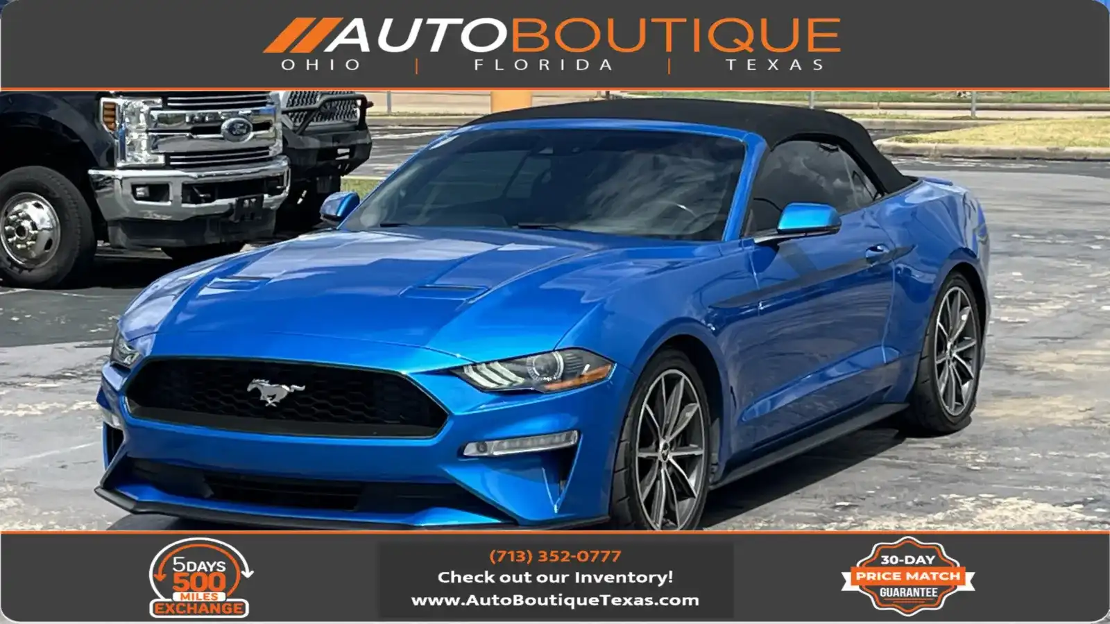 2019 Ford Mustang EcoBoost Premium Convertible's photo