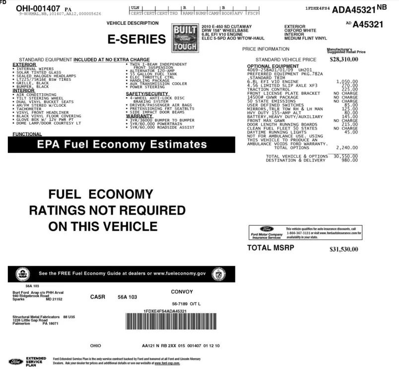 2010 Ford E-Series undefined photo 4
