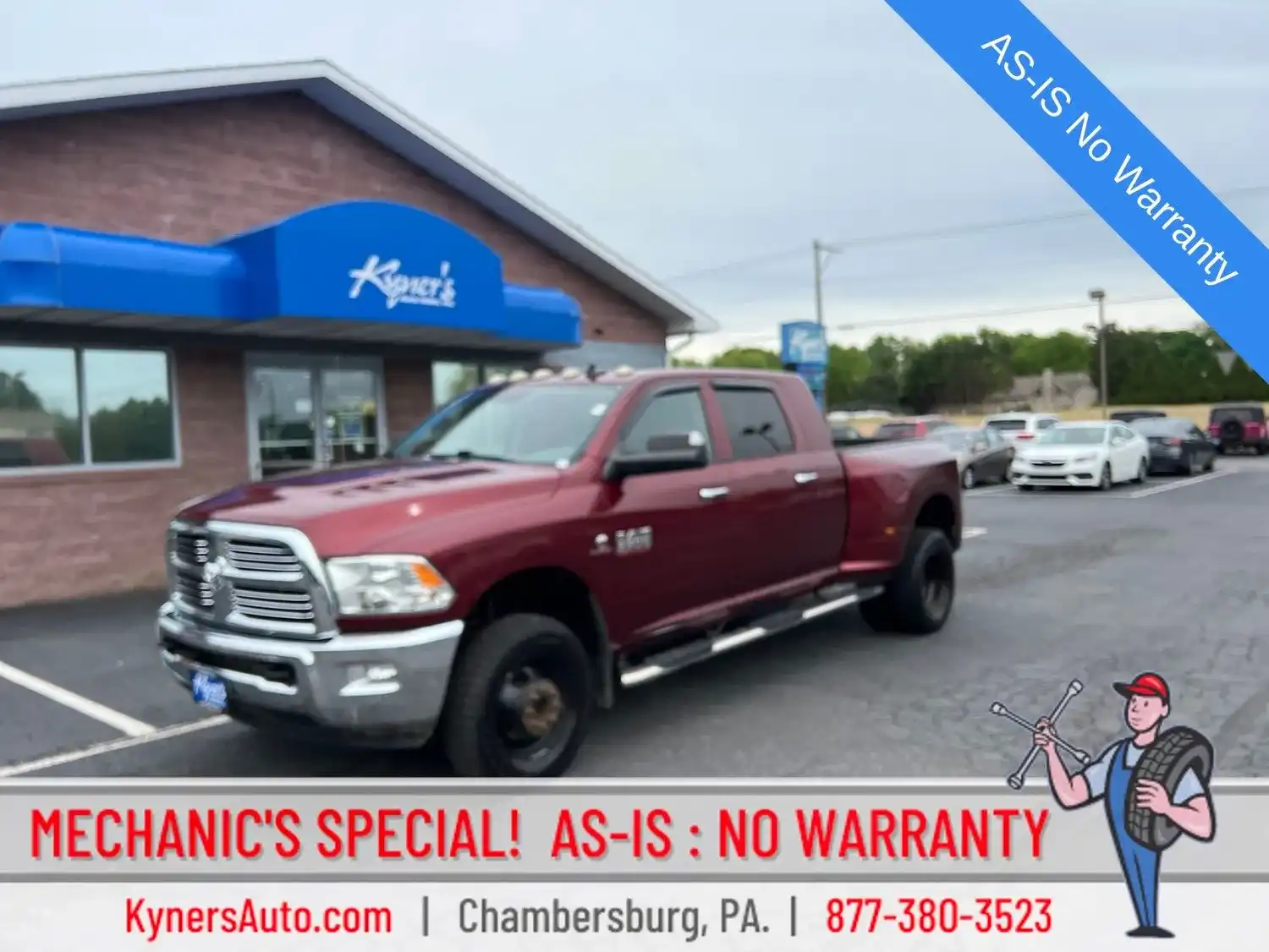 2016 RAM 3500 Big Horn/Lone Star 4X4 Mega Cab's photo
