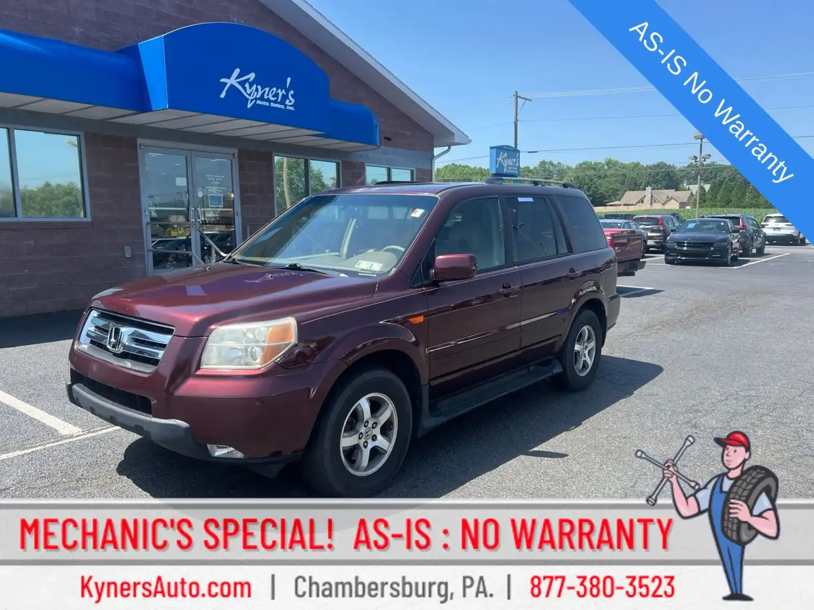 2007 Honda Pilot EX Lthr/Nav 4WD's photo