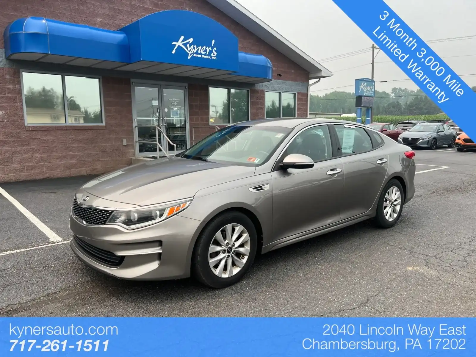 2017 Kia Optima EX AT's photo