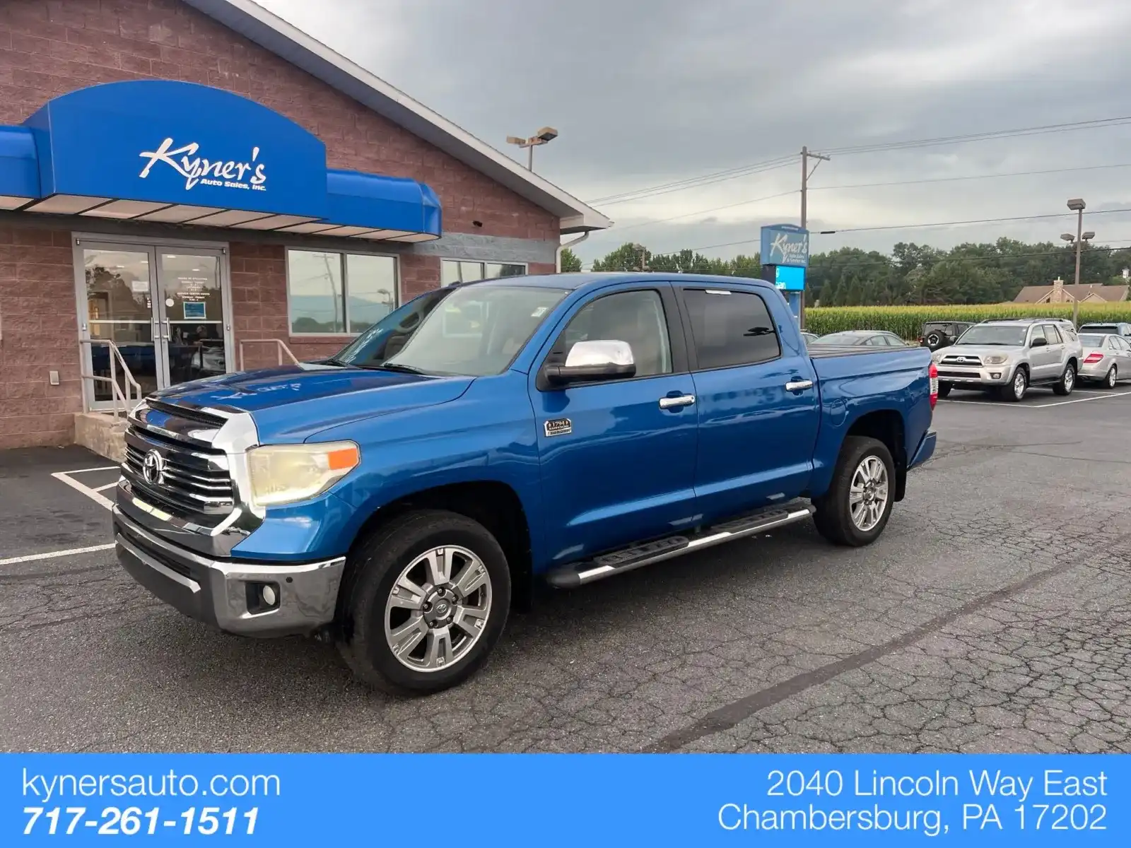 2016 Toyota Tundra 1794 Edition 5.7L 4WD FFV Crew Max Short's photo