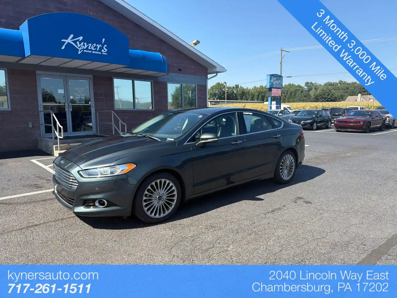 2015 Ford Fusion Titanium FWD's photo