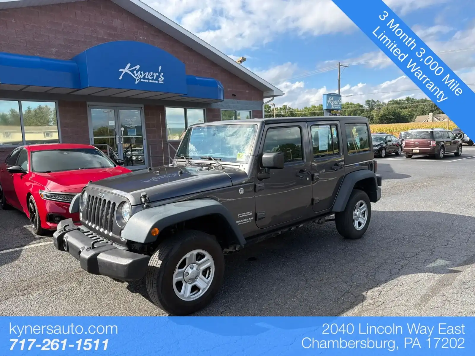 2016 Jeep Wrangler Sport's photo