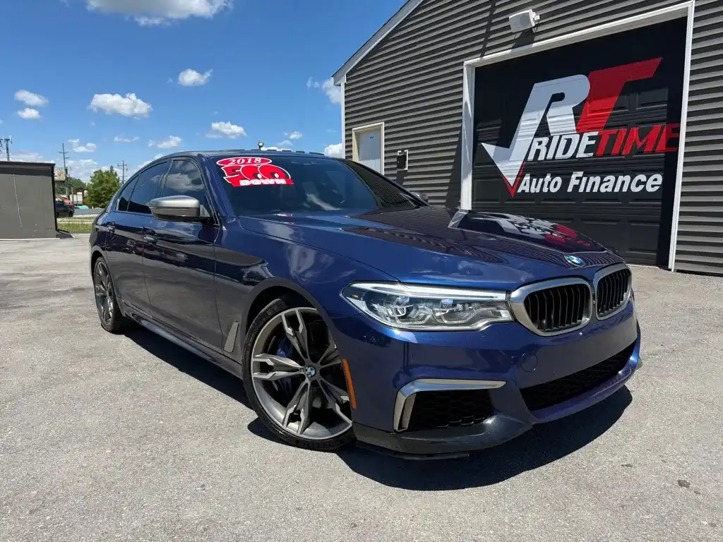 2018 BMW 5 Series M550i xDrive Sedan's photo