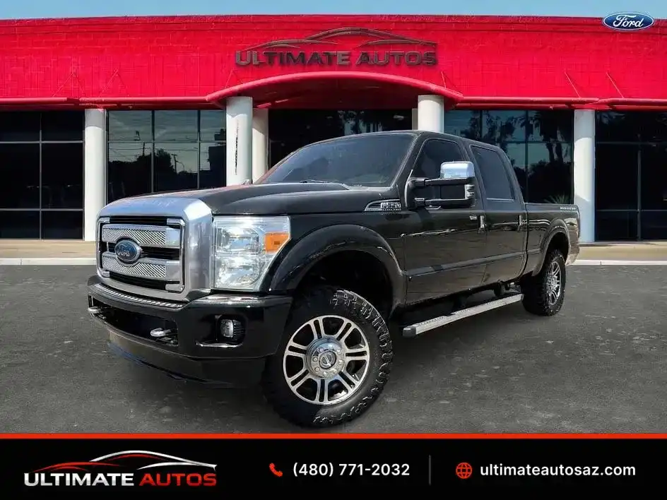 2013 Ford F-250 Platinum 4x4 Crew Cab 172 in's photo