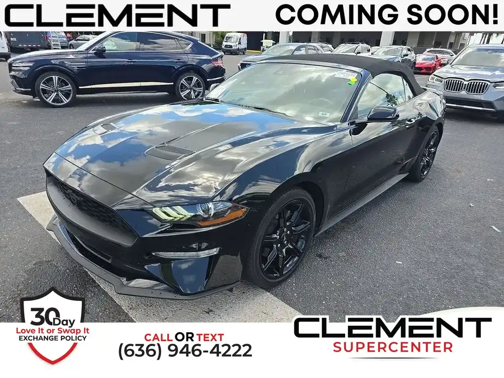 2019 Ford Mustang EcoBoost Convertible's photo