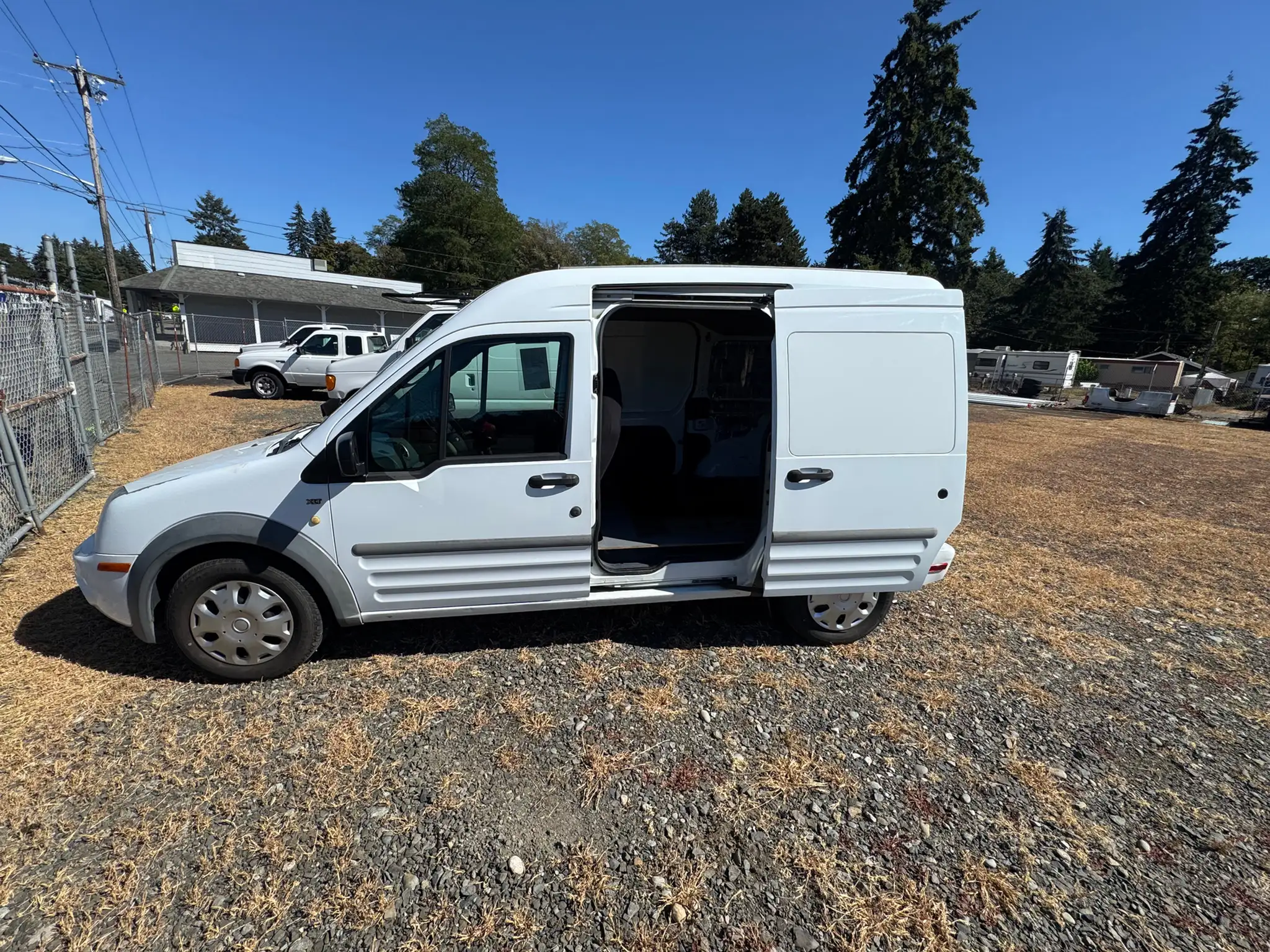 2013 Ford Transit Connect XLT Cargo Van No Side/Rear Door Glass's photo