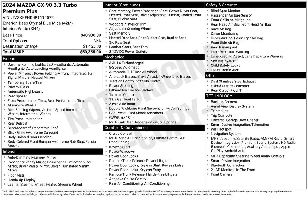 2024 Mazda CX-90 Turbo Premium Plus Package's photo