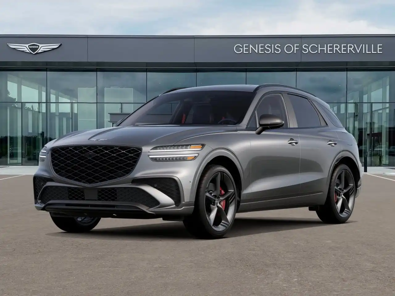 2027 Genesis GV70 3.5T Prestige Graphite AWD's photo