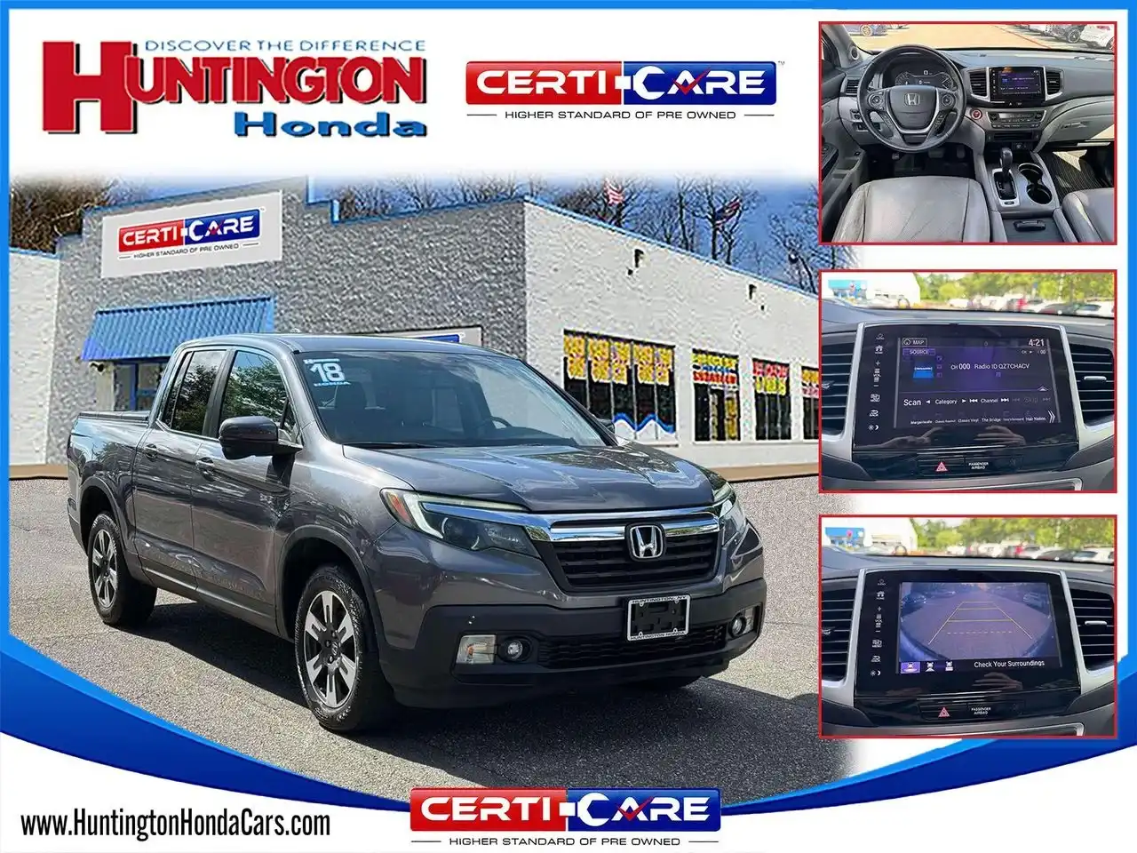 2018 Honda Ridgeline RTL-T AWD's photo