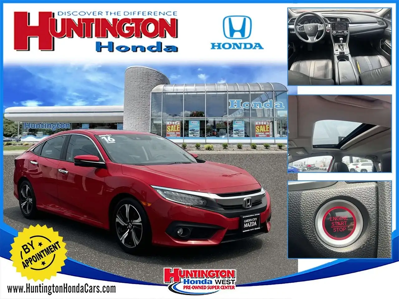 2016 Honda Civic Touring CVT's photo