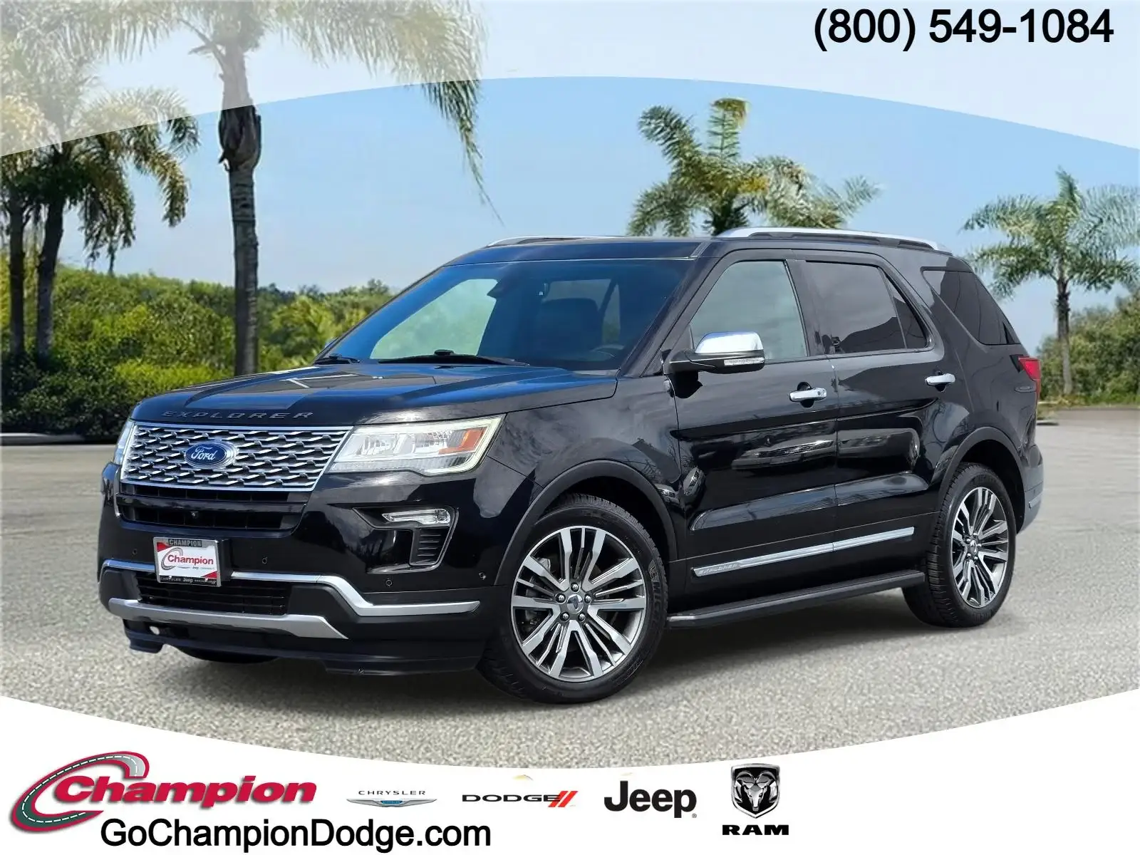 2018 Ford Explorer Platinum 4WD photo 1