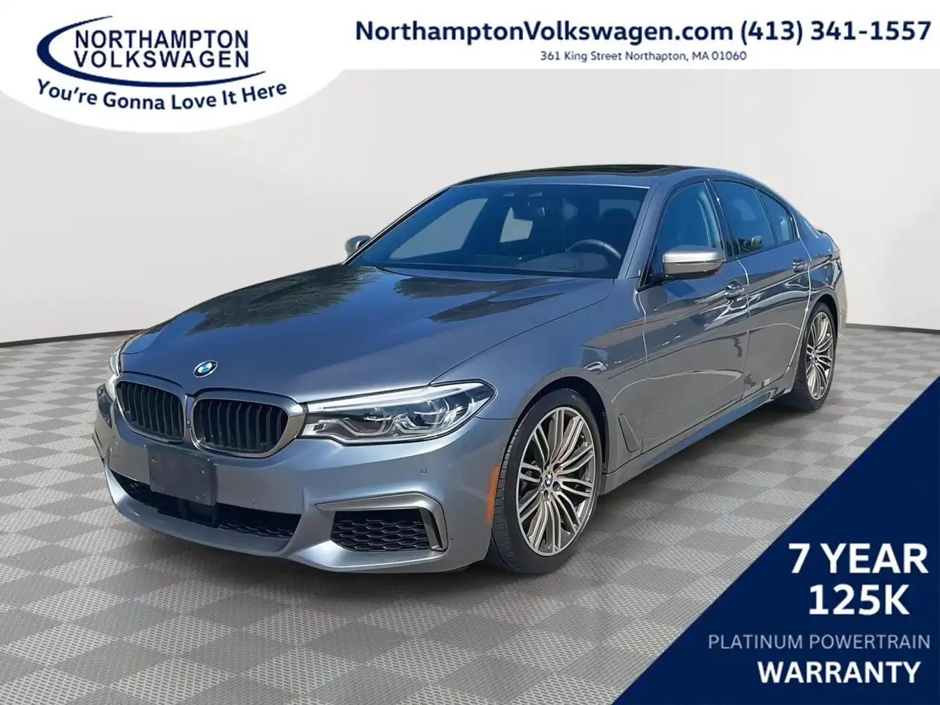2018 BMW 5 Series M550i xDrive Sedan's photo