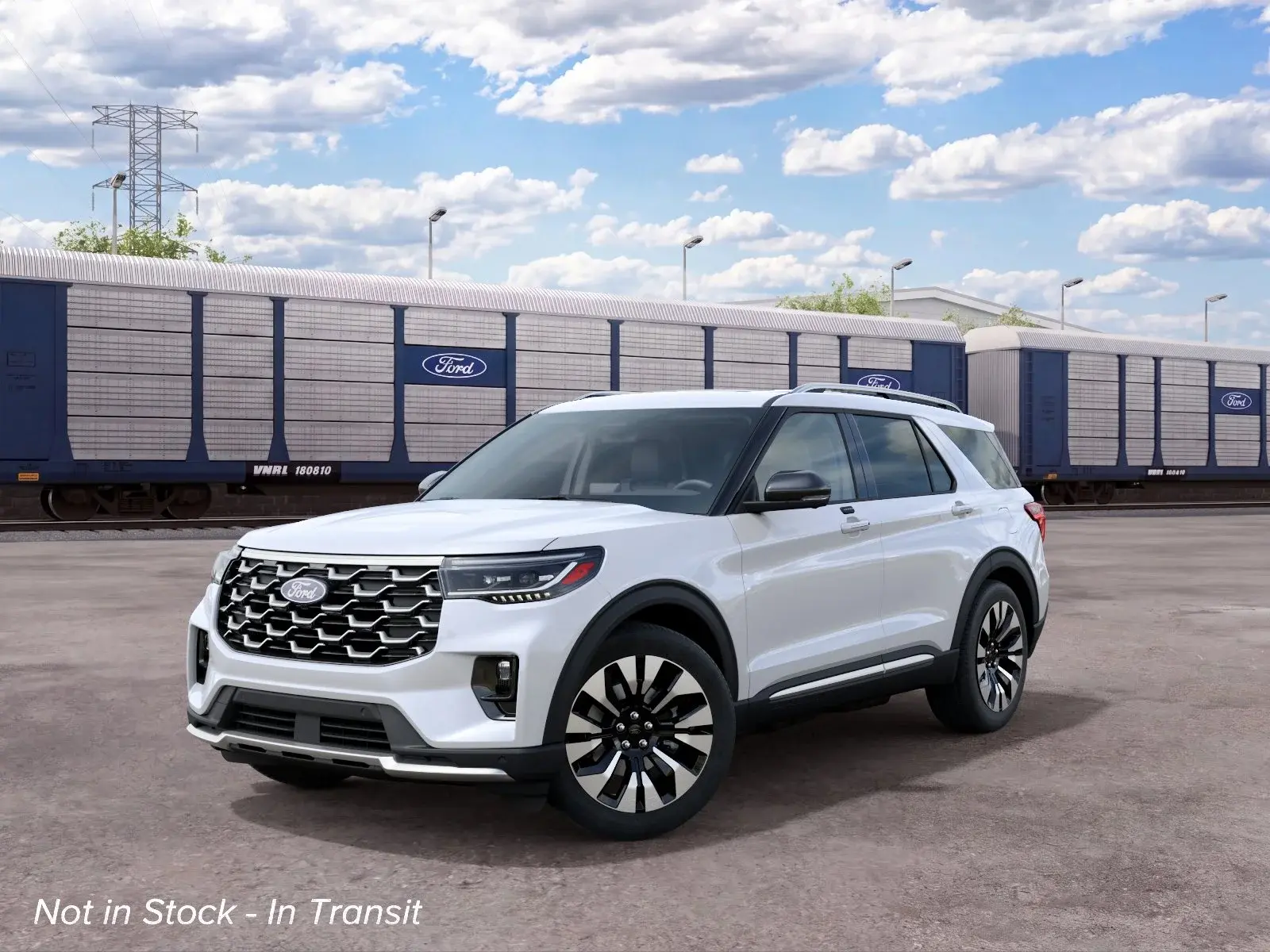 2027 Ford Explorer Platinum 4WD photo 3