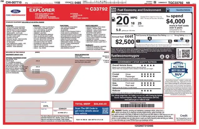 2026 Ford Explorer ST 4WD photo 4
