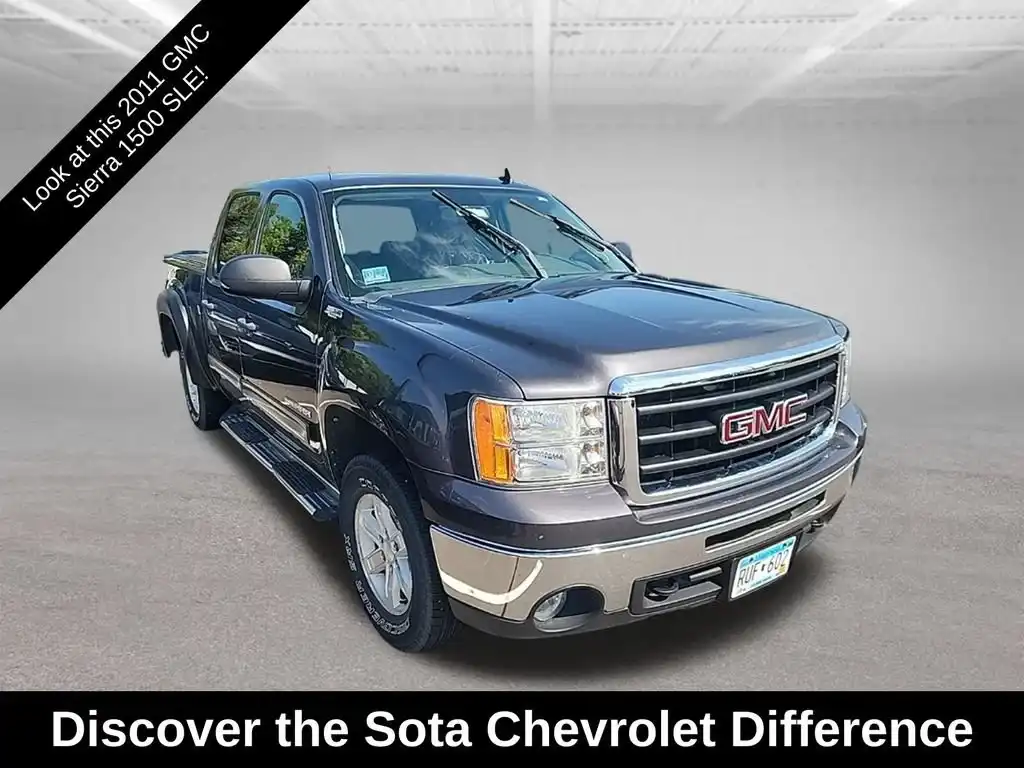 2011 GMC Sierra 4WD Crew Cab SLE SWB's photo