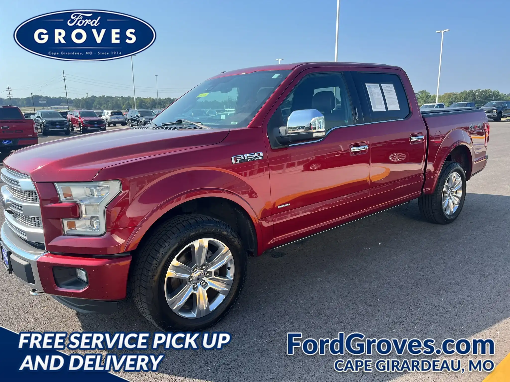 2015 Ford F-150 Platinum 4WD SuperCrew 145 in's photo