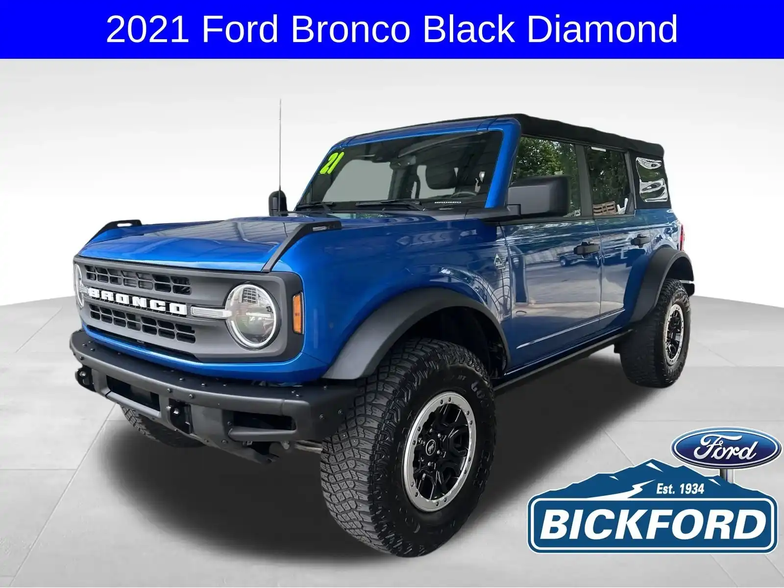 2021 Ford Bronco Black Diamond Advanced (322A) 4x4's photo