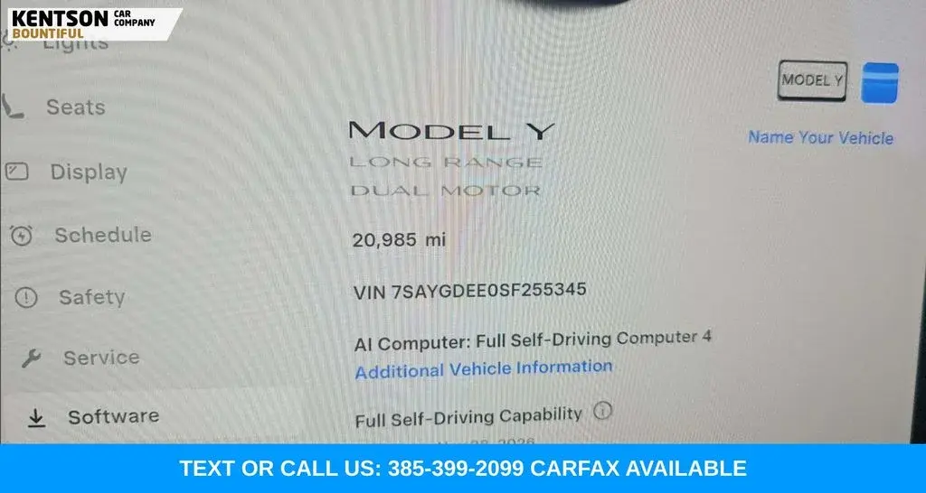 2025 Tesla Model Y Long Range Dual Motor AWD photo 5