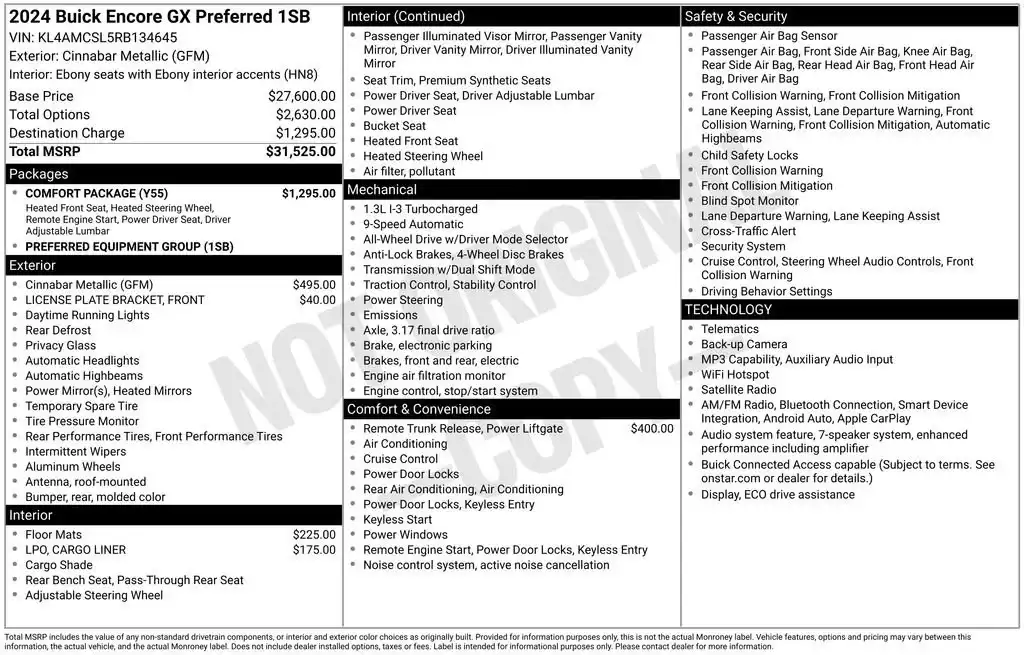2024 Buick Encore GX Preferred AWD's photo