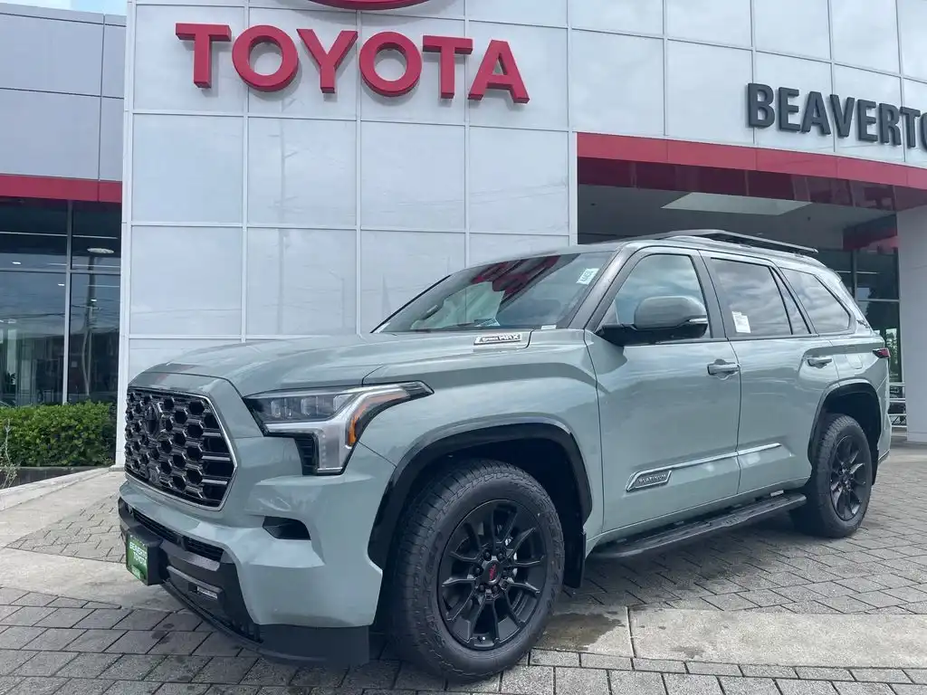 2026 Toyota Sequoia Platinum 4WD i-FORCE MAX Hybrid's photo