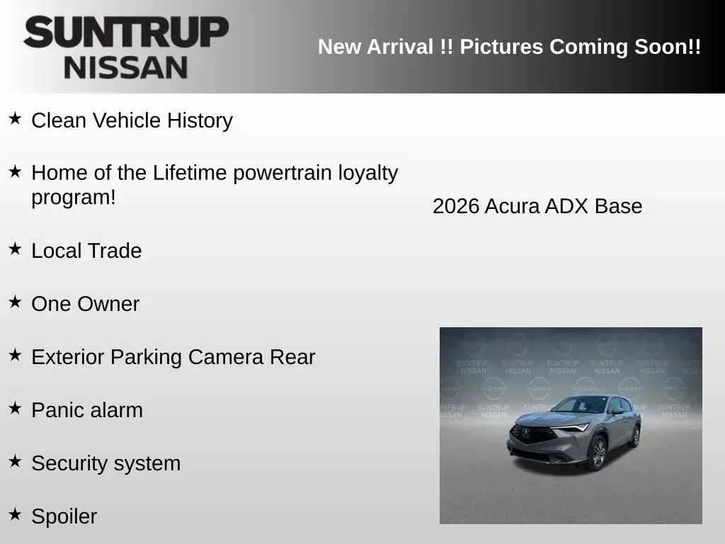 2026 Acura ADX AWD photo 5