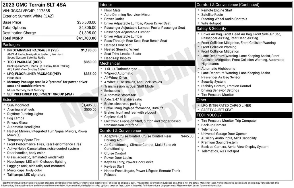2023 GMC Terrain SLT AWD photo 4