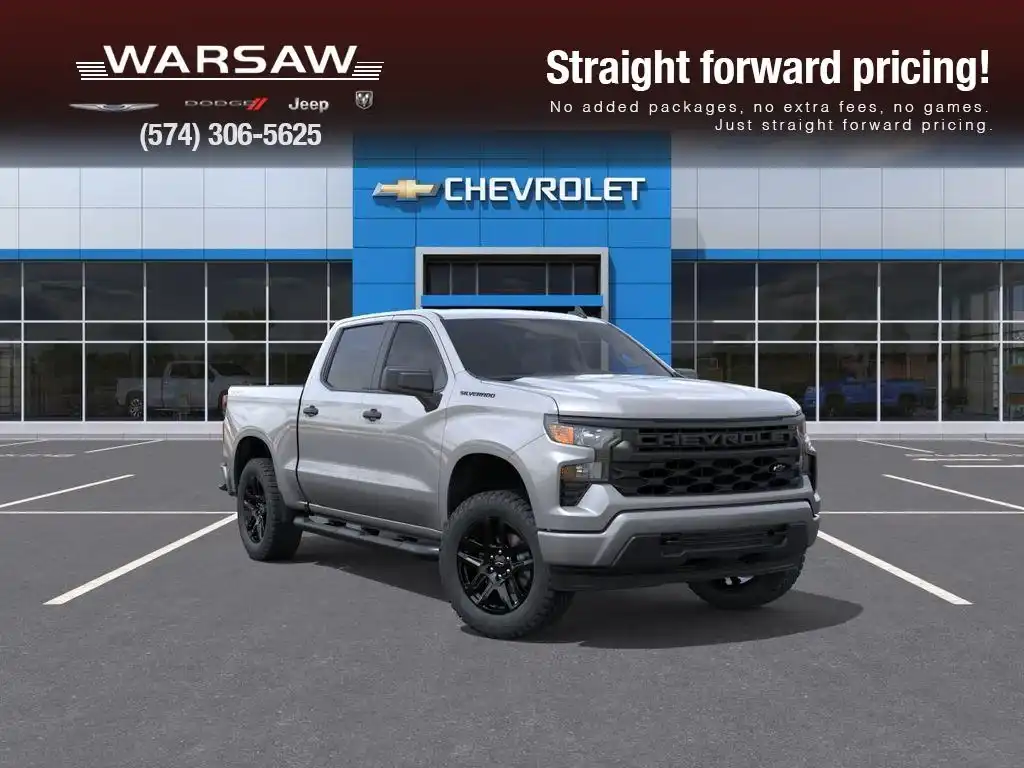 2023 Chevrolet Silverado 1500 Custom 4X4 Crew Cab Short Box's photo