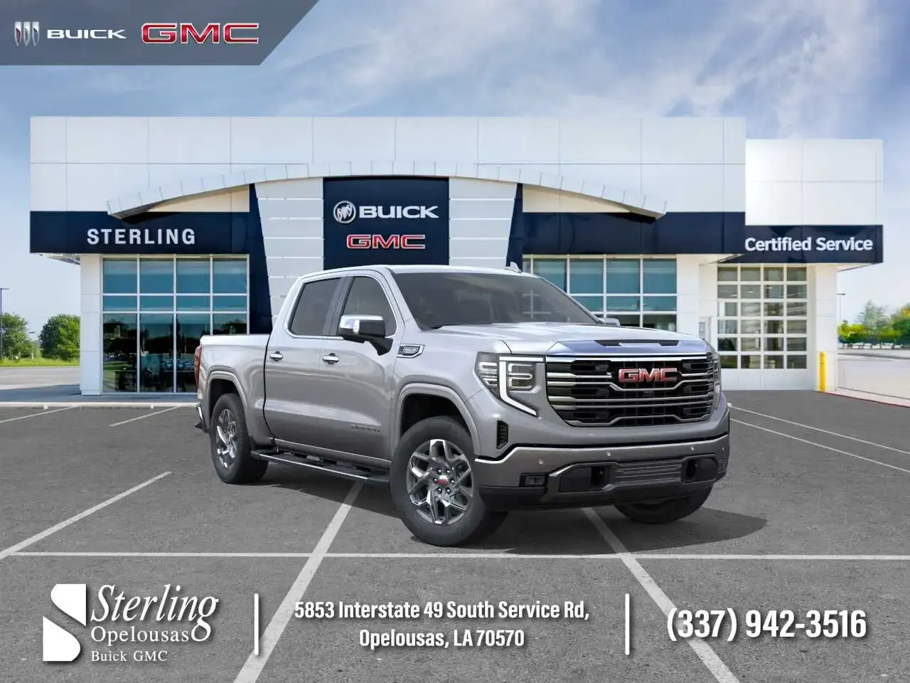 2026 GMC Sierra SLT 2WD Crew Cab Short Box photo 1
