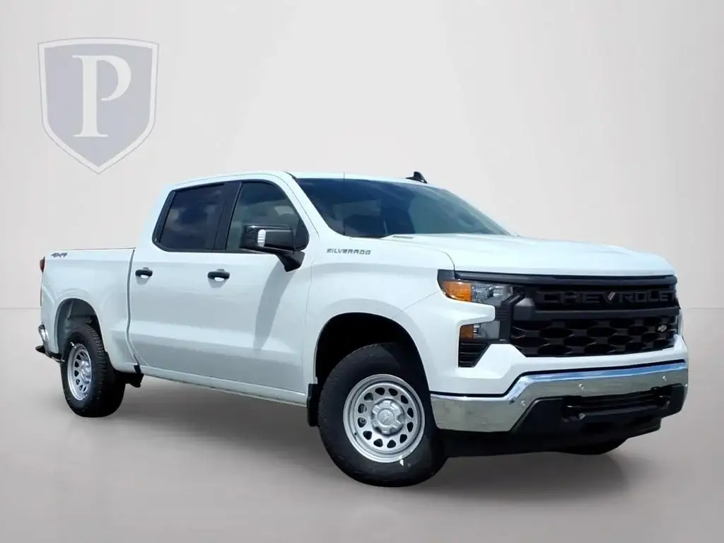 2026 Chevrolet Silverado 1500 Work Truck 4WD Crew Cab Short Box 1WT photo 1