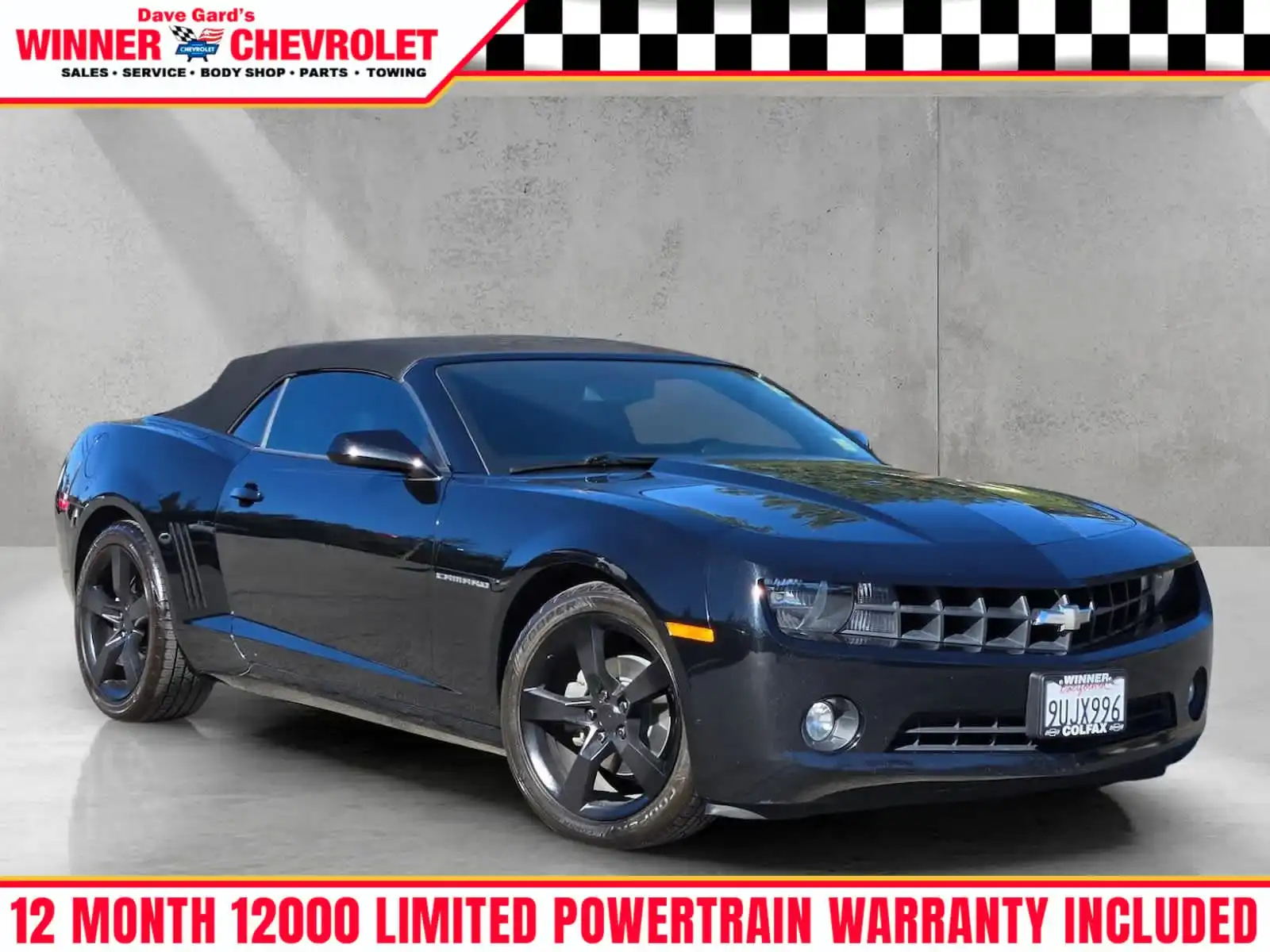 2012 Chevrolet Camaro 3.6 Convertible 1LT's photo