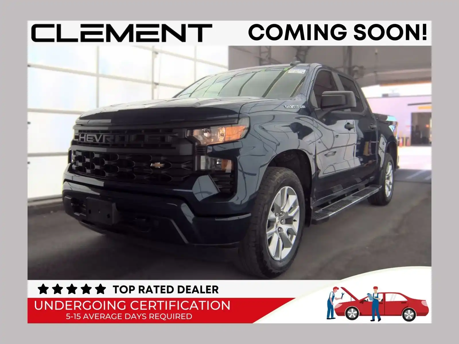 2023 Chevrolet Silverado 1500 Custom 4X4 Crew Cab Short Box's photo