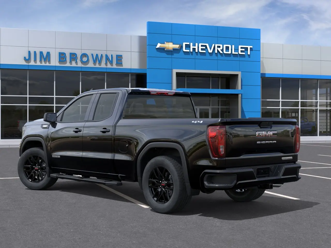 2026 GMC Sierra 4WD Double Cab Std Box Elevation 3VL photo 3