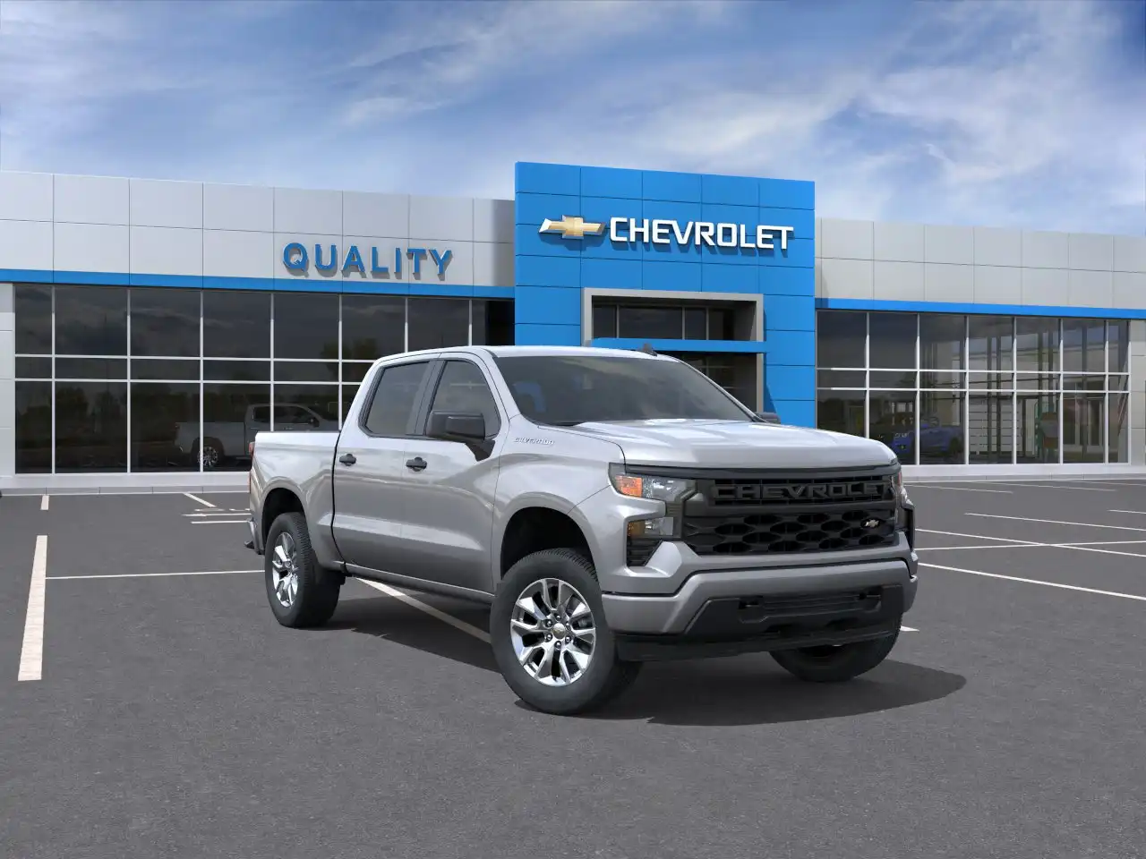 2026 Chevrolet Silverado 1500 Custom Crew Cab Short Box's photo