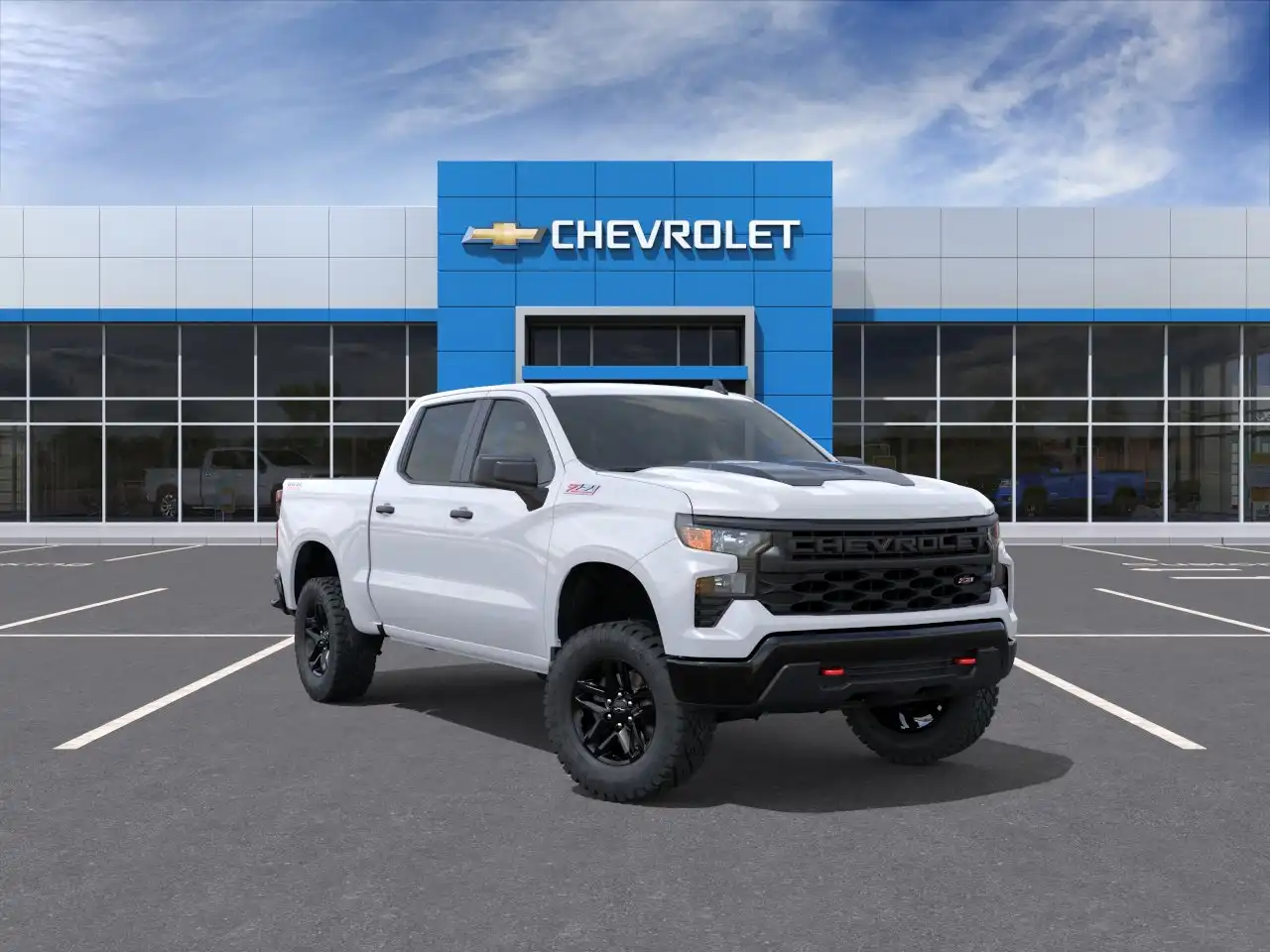 2026 Chevrolet Silverado 1500 Custom Trail Boss 4X4 Crew Cab Short Box's photo