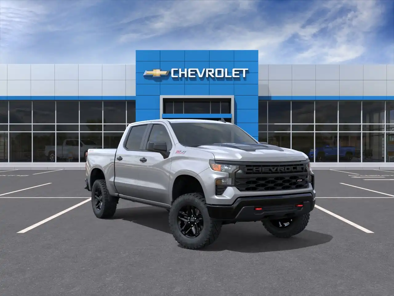 2026 Chevrolet Silverado 1500 Custom Trail Boss 4X4 Crew Cab Short Box's photo
