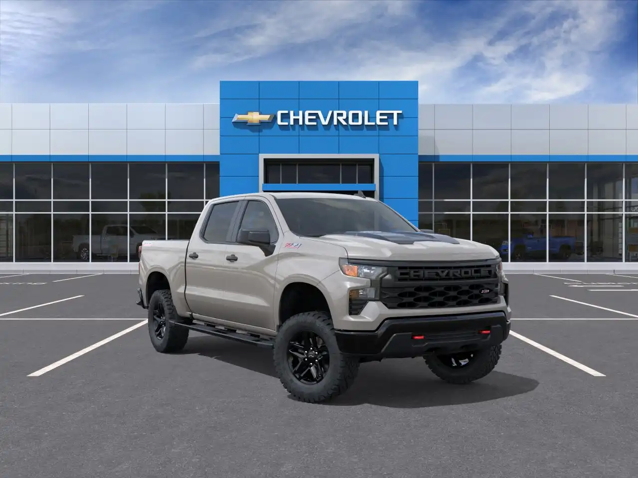 2026 Chevrolet Silverado 1500 Custom Trail Boss 4X4 Crew Cab Short Box's photo