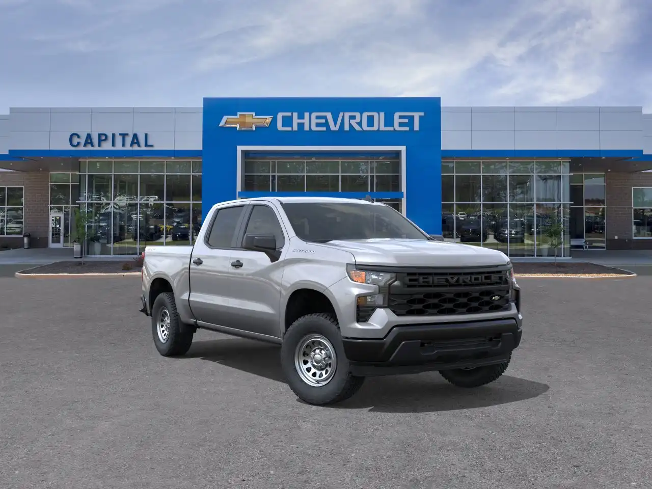 2026 Chevrolet Silverado 1500 Work Truck 4WD Crew Cab Short Box 1WT's photo