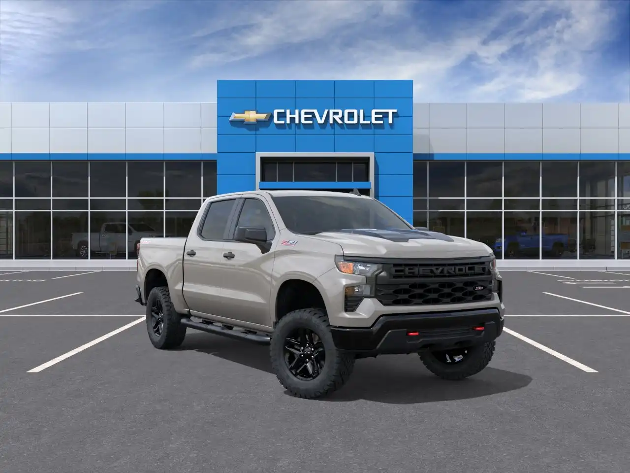 2026 Chevrolet Silverado 1500 Custom Trail Boss 4X4 Crew Cab Short Box's photo