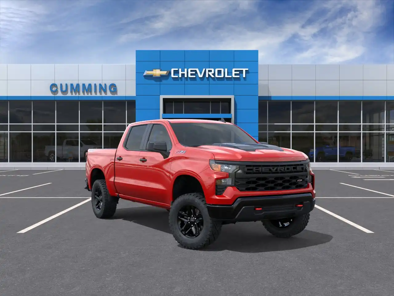 2026 Chevrolet Silverado 1500 Custom Trail Boss 4X4 Crew Cab Short Box's photo