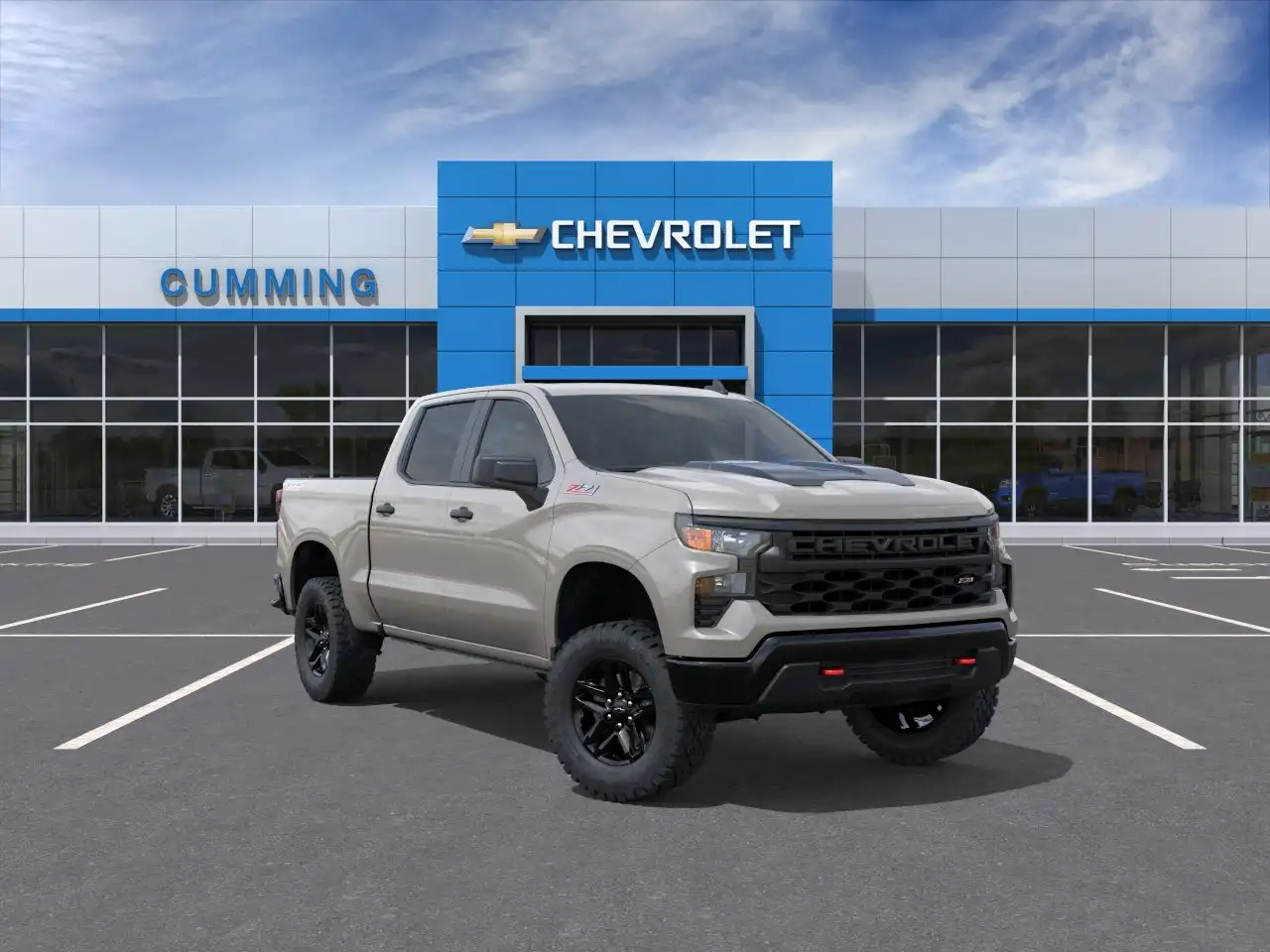 2026 Chevrolet Silverado 1500 Custom Trail Boss 4X4 Crew Cab Short Box's photo