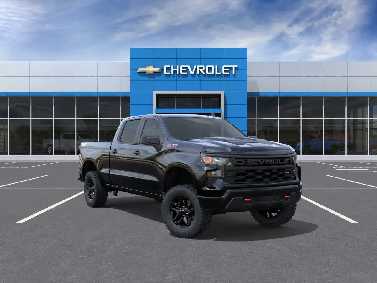 2026 Chevrolet Silverado 1500 Custom Trail Boss 4WD Crew Cab Standard Box's photo
