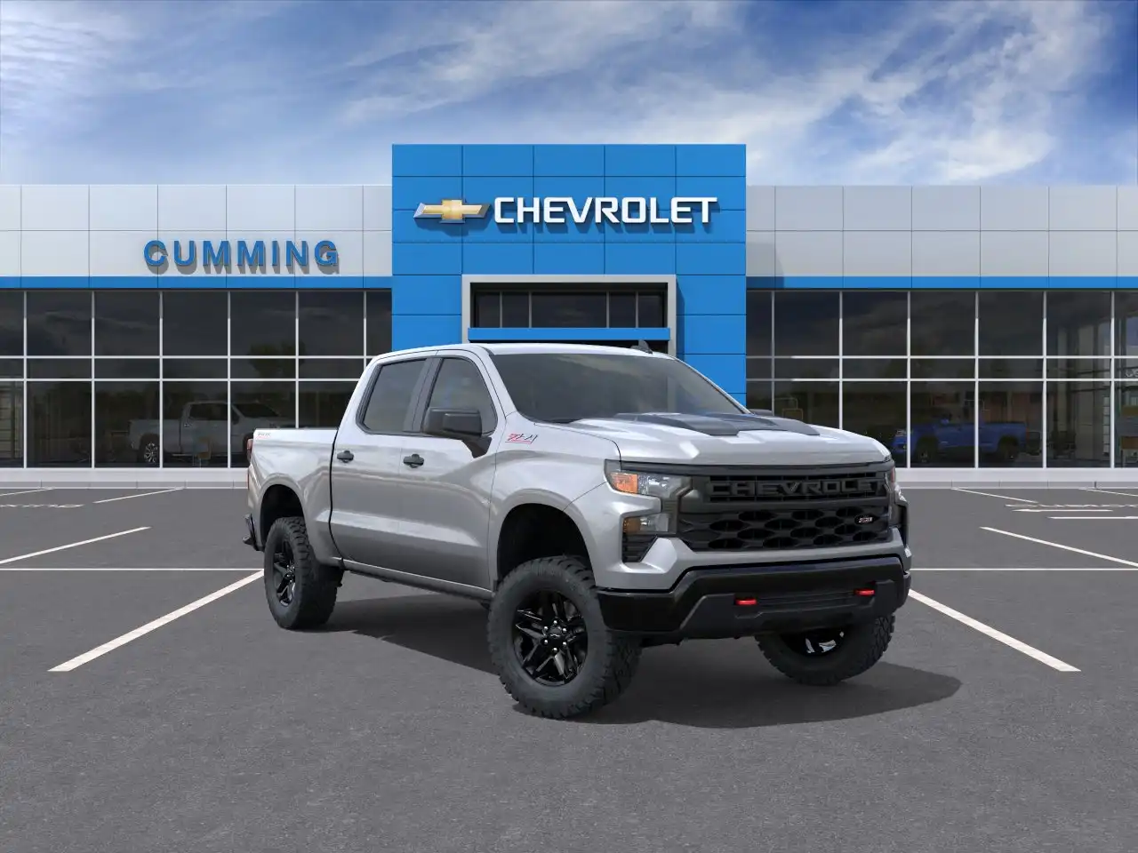 2026 Chevrolet Silverado 1500 Custom Trail Boss 4X4 Crew Cab Short Box's photo