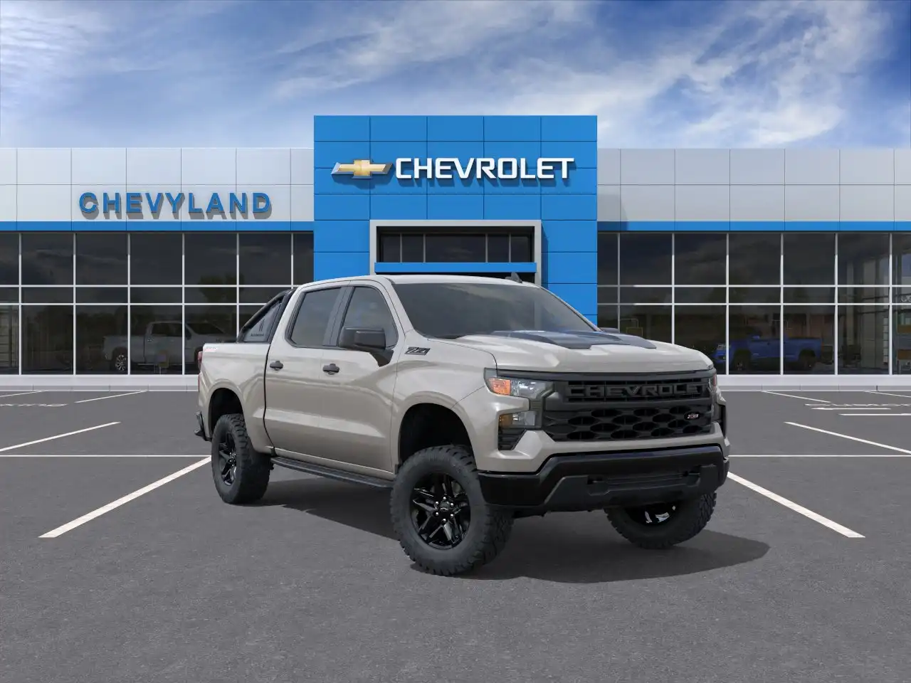 2026 Chevrolet Silverado 1500 Custom Trail Boss 4X4 Crew Cab Short Box's photo