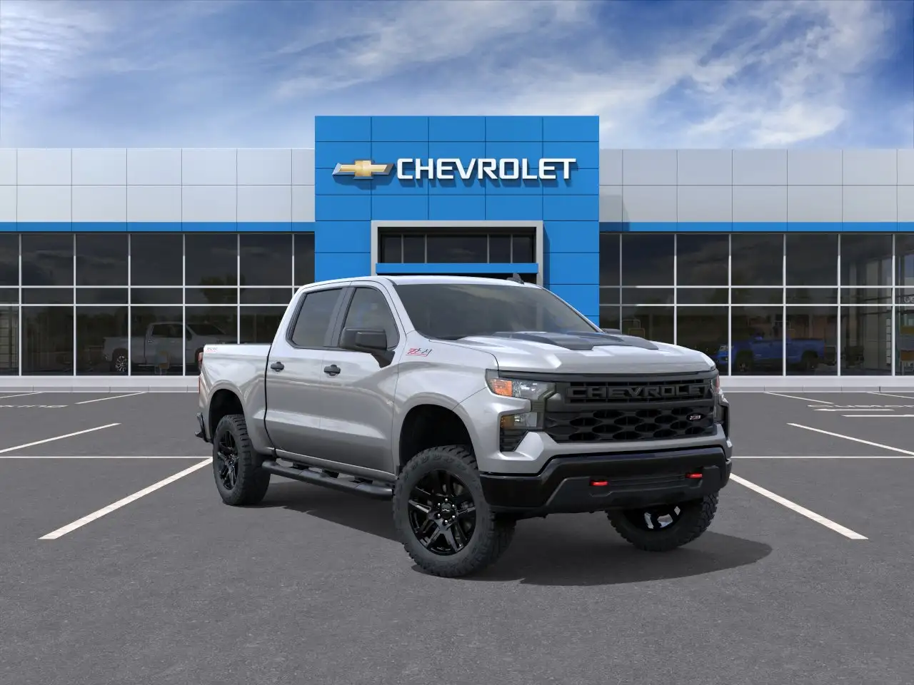 2026 Chevrolet Silverado 1500 Custom Trail Boss 4X4 Crew Cab Short Box's photo